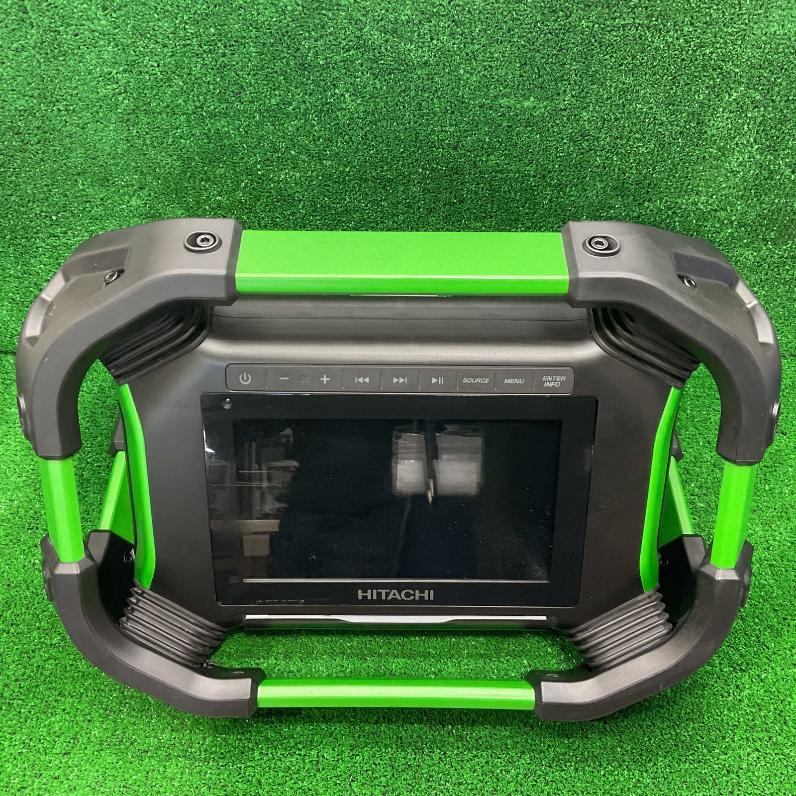 日立工機　コードレスラジオ付テレビ　UR18DSML HITACHI 日立 コードレスラジオ付テレビ アンテナ折れあり