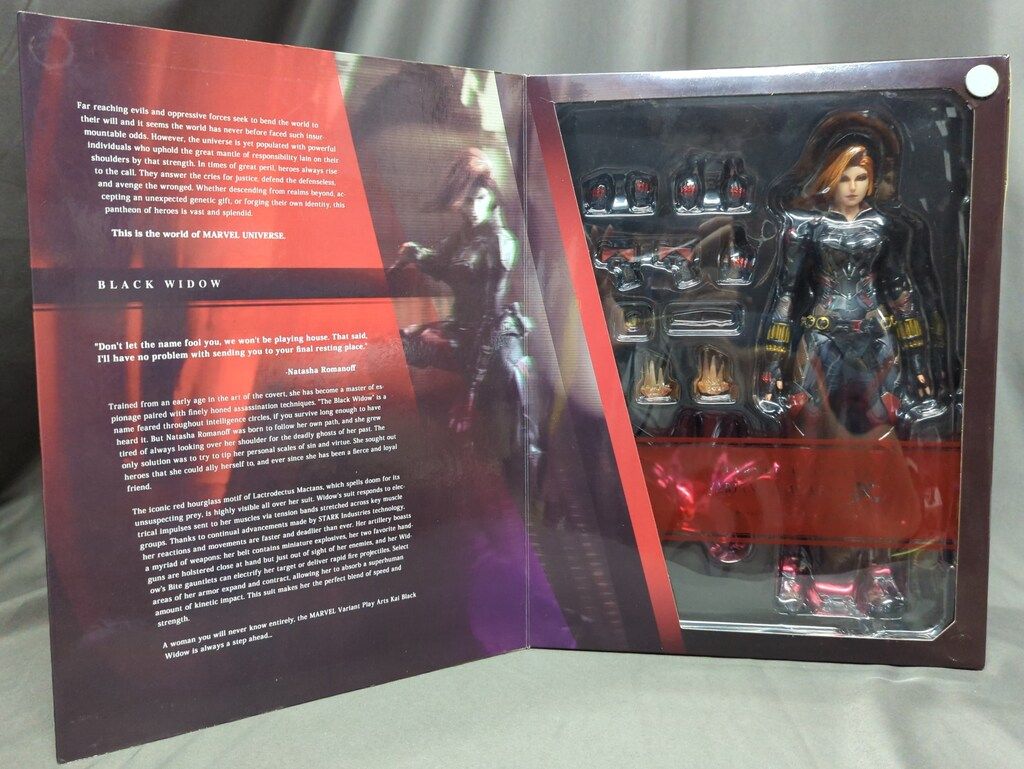 スクウェア・エニックス VARIANT PLAY ARTS改 ブラックウィドウ
