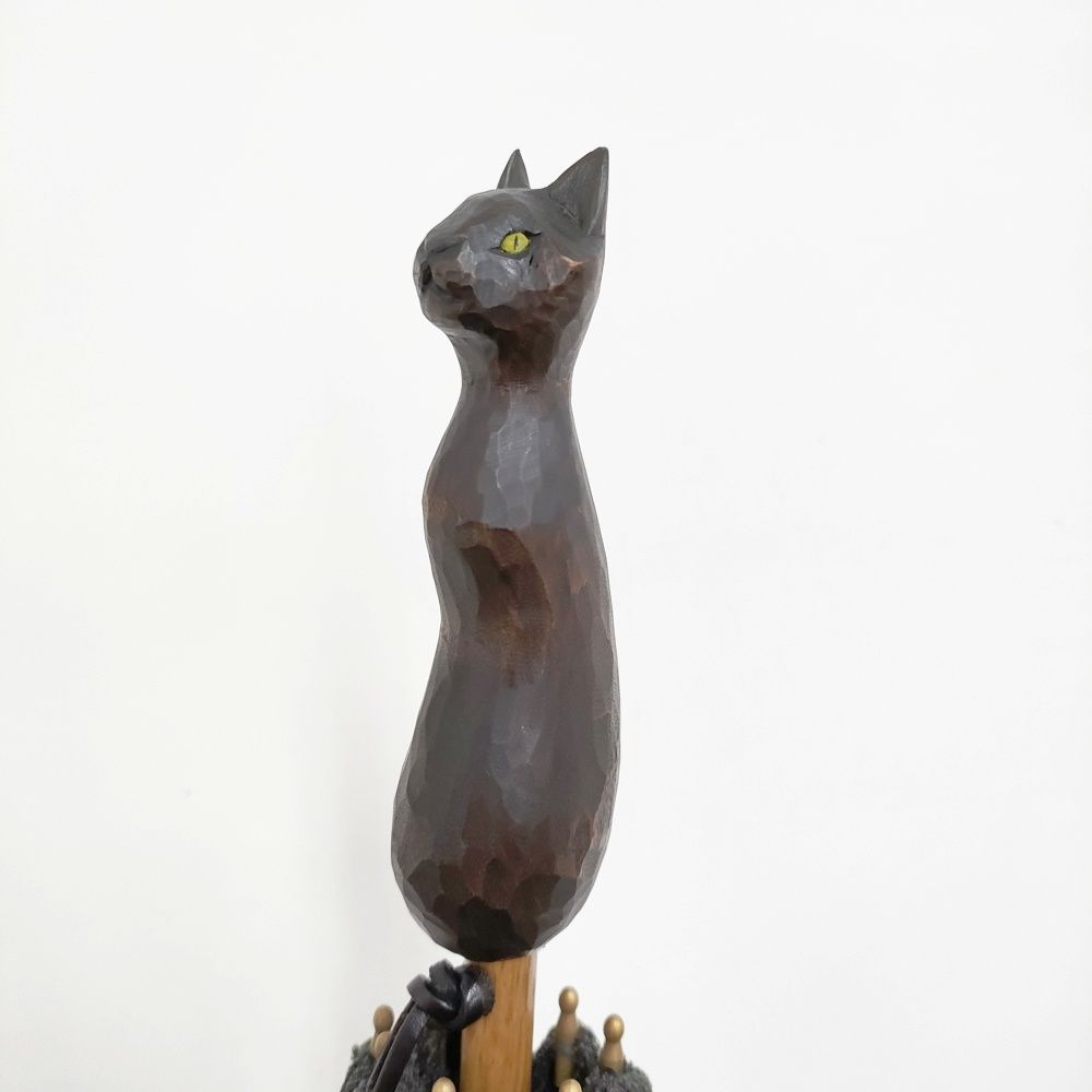美品　イイダ傘店　日傘　長傘　猫　刺繍 美品 イイダ傘店 日傘 長傘 猫 刺繍 - メルカリ