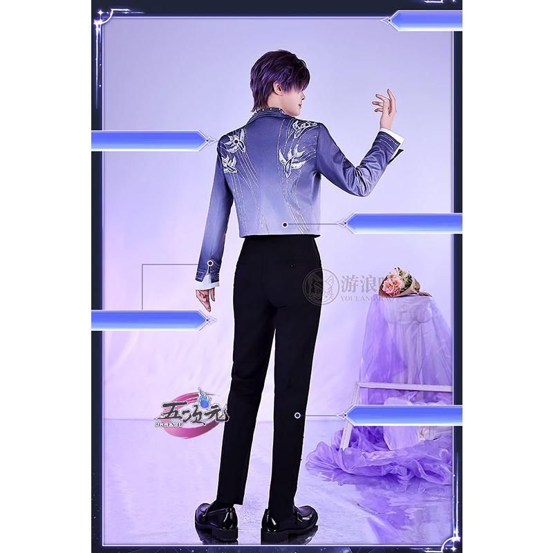 五次元 恋と深空 ホムラ 果てしなき海に沈む コスプレ 衣装 ウィッグ 追加可 BJ0925ML ハロウィン