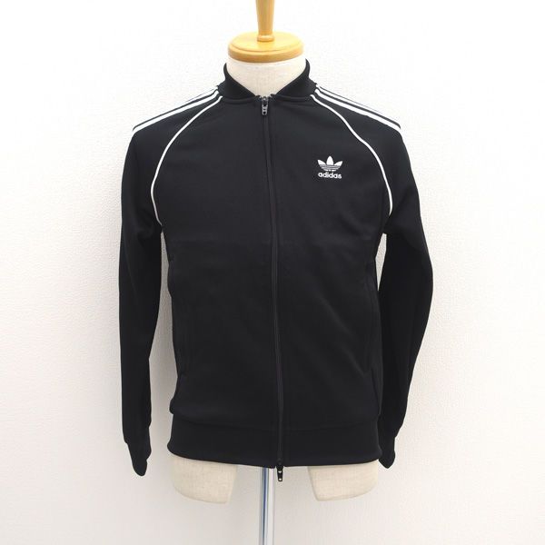 adidas / アディダス トラックジャケット/ジャージ/ブラック/サイズM CW1256 【メンズ/MEN/男性/ボーイズ/紳士】 メンズファッション【中古】 