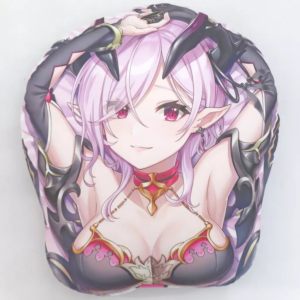 土日限定値下げ　白猫プロジェクト　オスクロル　マシュモクッション　国内正規品 中古】クッション・抱き枕・本体 オスクロル マシュモクッション 「白