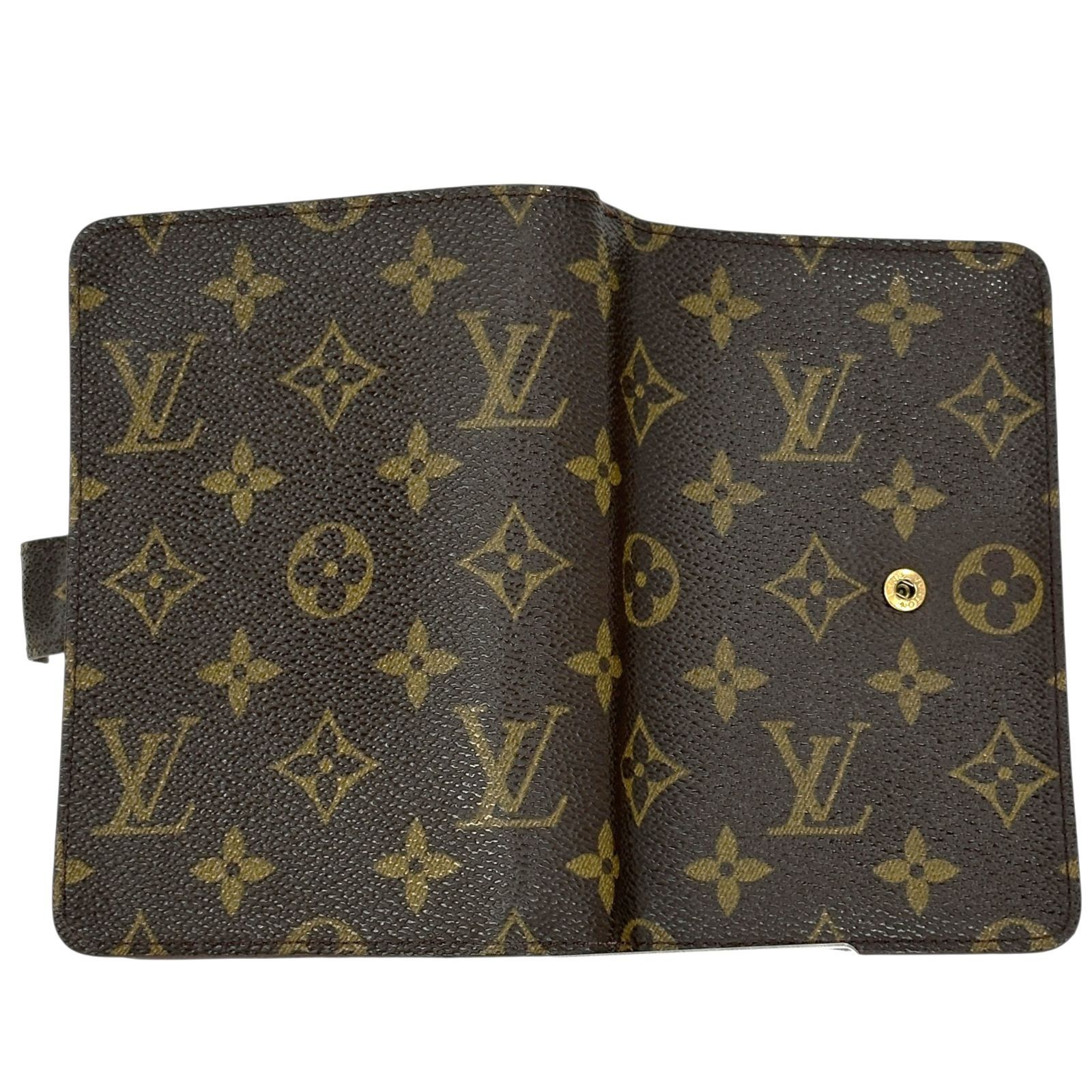 LOUIS VUITTON ルイ・ヴィトン ポルトパピエ ジップ モノグラム 二