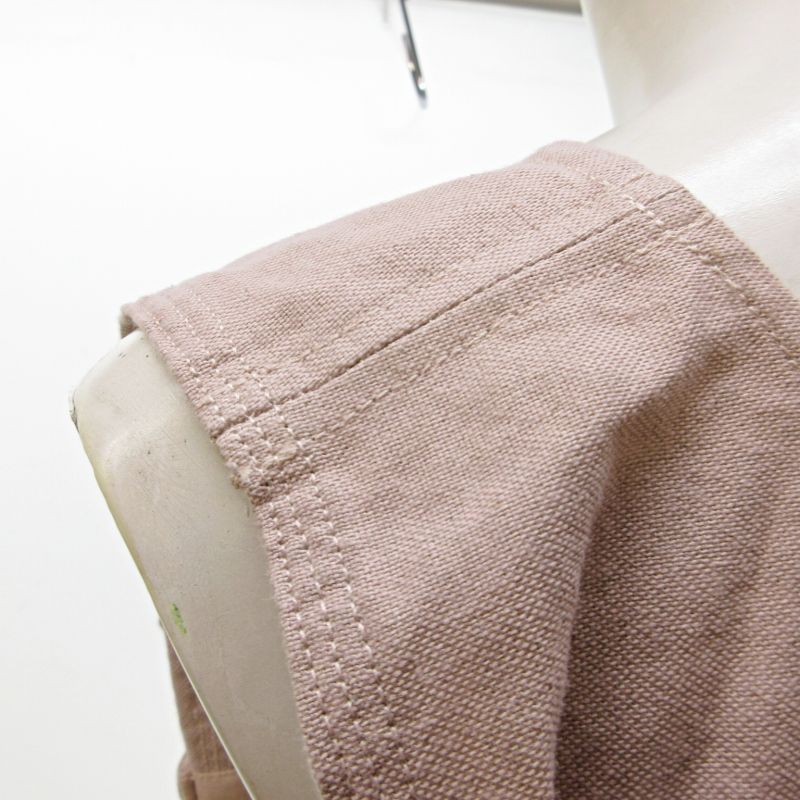 未使用品 ライト WRYHT 24SS タグ付 NEWS BOY VEST ベスト ジャケット ワークウェア オールドジョー取扱い 241WT-VT02 ピンク ライト WRYHT 24SS タグ付 NEWS BOY VEST ベスト ジャケット