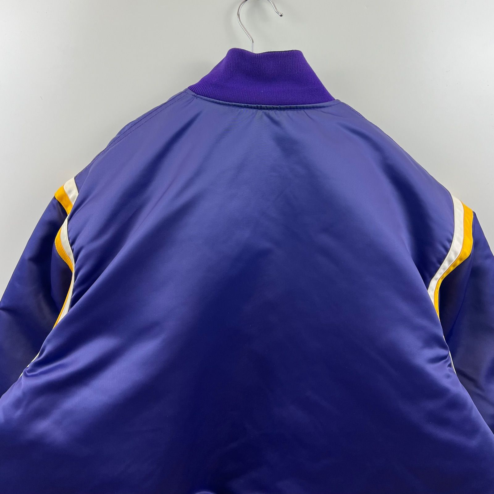 STARTER 90s vintage NBA Lakers reversible stadium jacket L 