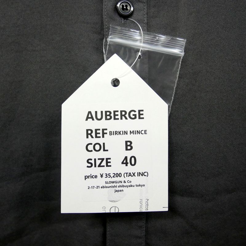 AUBERGE オーベルジュ 国内正規 25SS BIRKIN MINCE バーキン