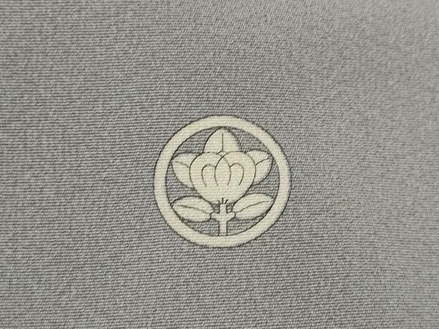 色留袖 遠山風景文