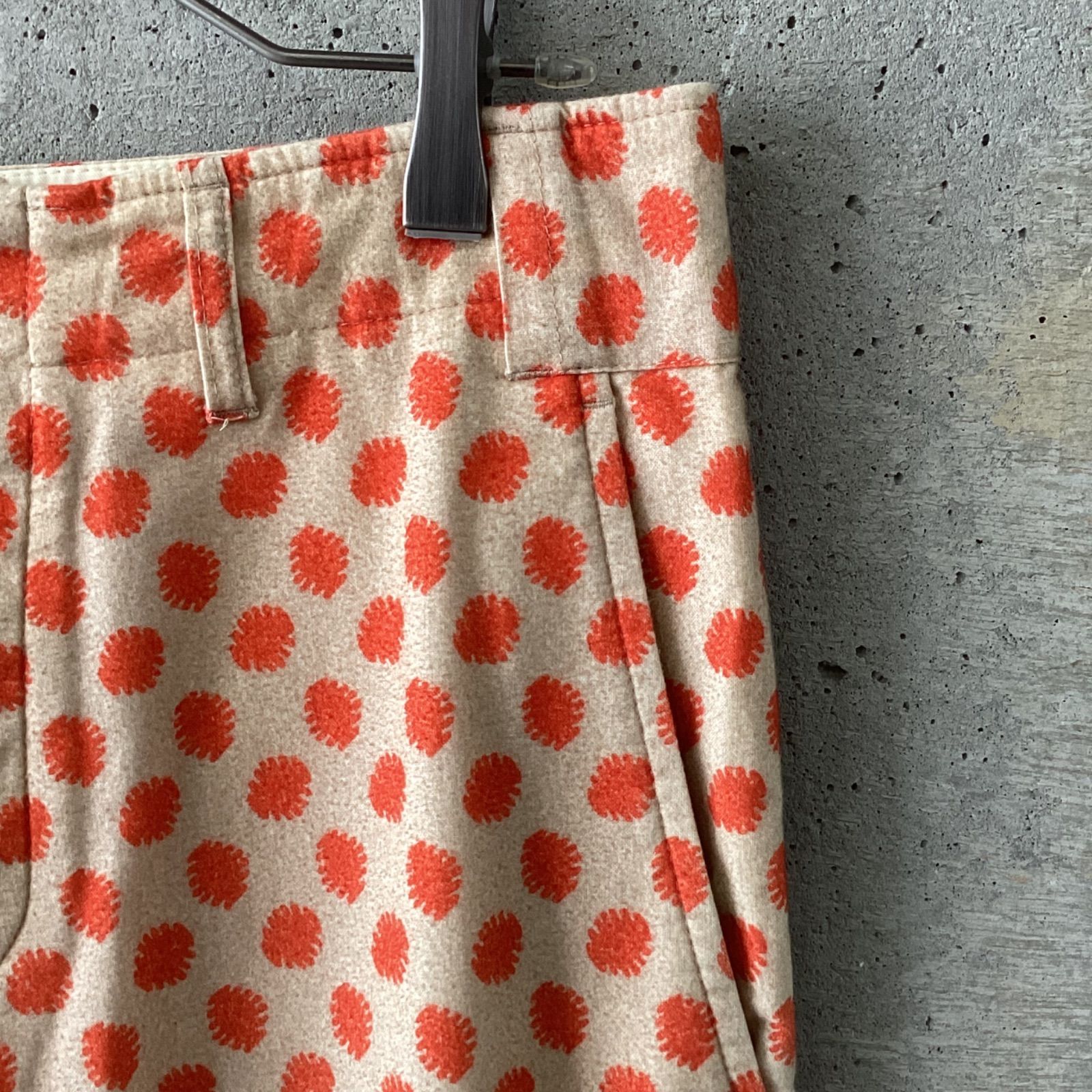 アン ドゥムルメステール ANN DEMEULEMEESTER柄パンツ - メルカリ