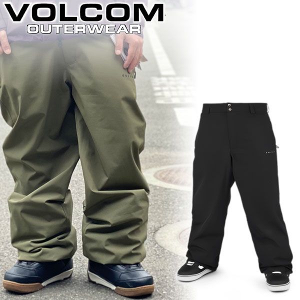 23-24 VOLCOM|ボルコム VLCMK×DUSTBOX pant メンズ レディース 防水パンツ スノーボードウェア スノーウェアー 2025 型落ち