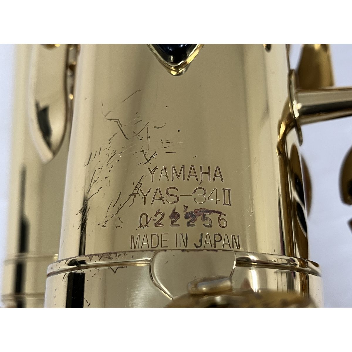 【動作保証】YAMAHA YAS34II (YAS34-II ) アルトサックス ハードケース マウスピース リガチャー ネック 管楽器 ヤマハ 中古  O8949456