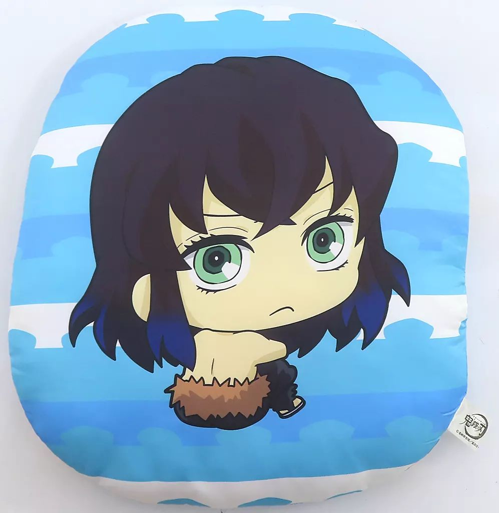 【中古】クッション・本体 嘴平伊之助 “ボッチくん”ダイカットクッション 「鬼滅の刃 藤色商店街 -あみあみ通り- in 秋葉原」