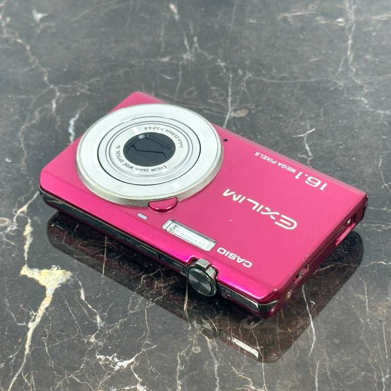 CASIO EXILIM EX-ZS12 デジタルカメラ レッド - メルカリ