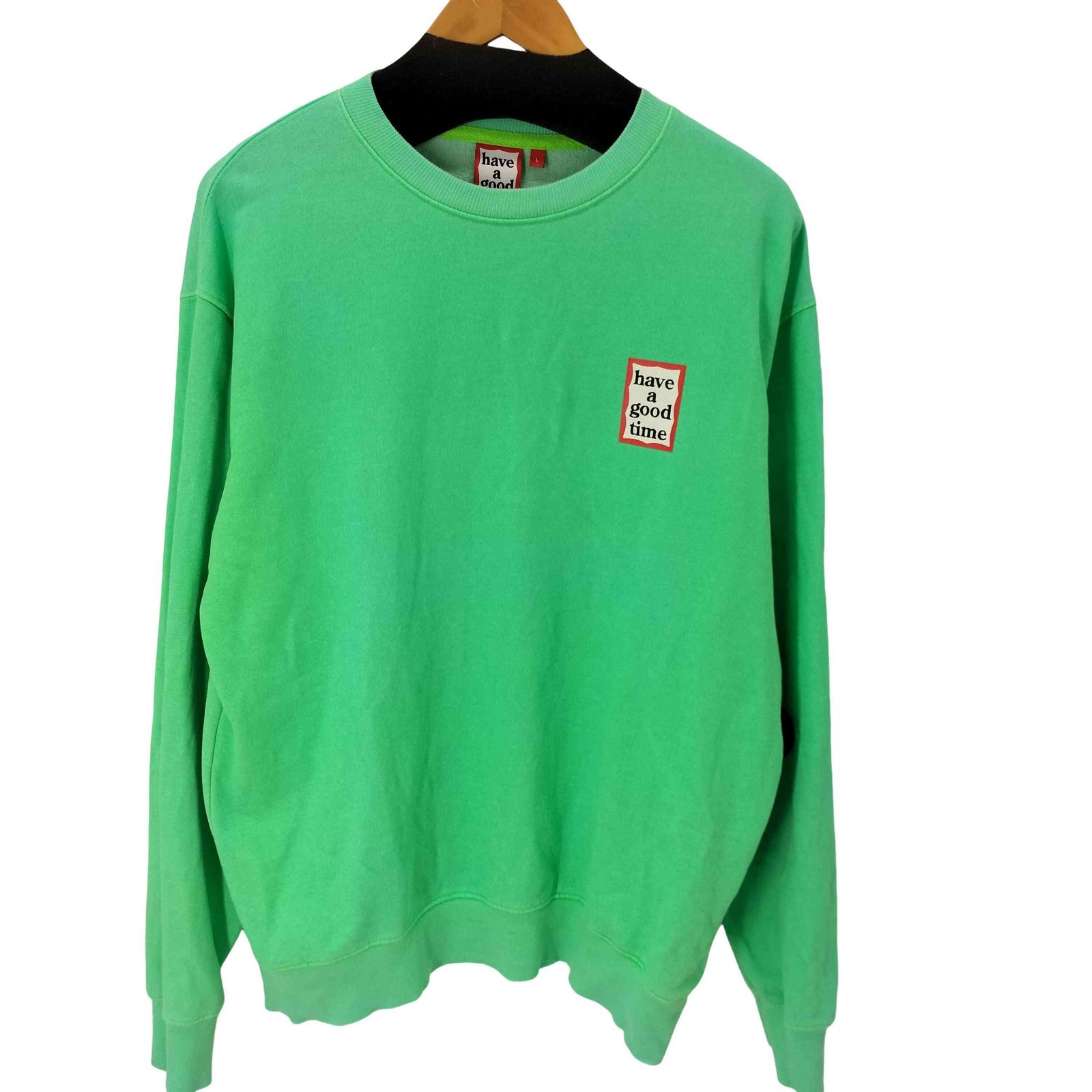 have a good time スウェット L have a good time スウェット デカロゴ