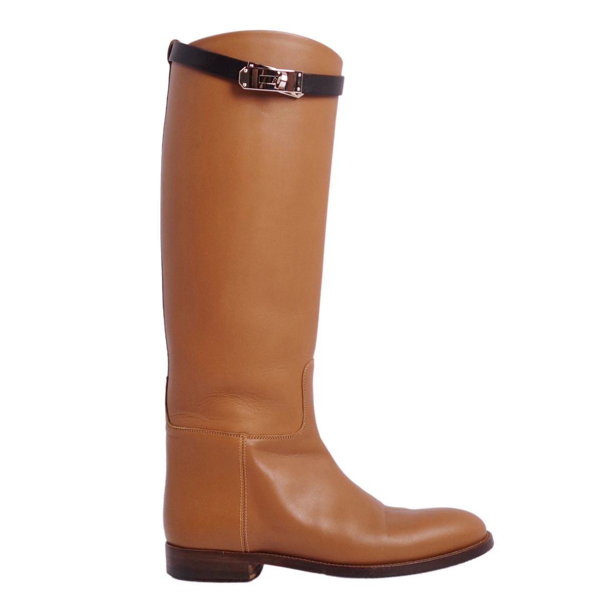 エルメス HERMES ブーツ エルメス HERMES ブーツ ロングブーツ ジャンピングブーツ ケリー金具