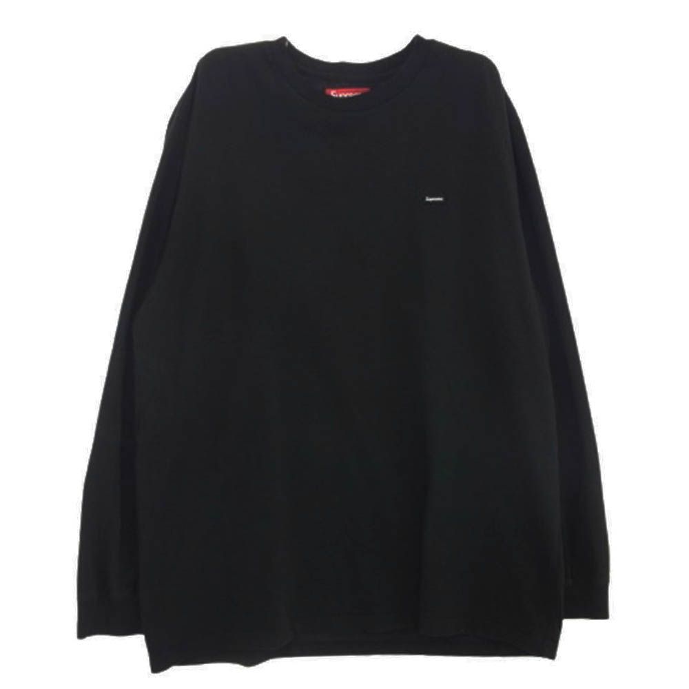 Supreme シュプリーム 25SS Small Box Logo LS Tee スモール ボックス ロゴ 長袖 Tシャツ ブラック系 XL