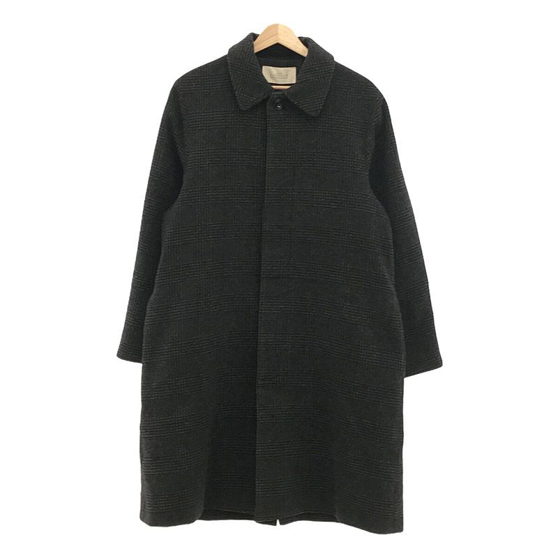 nest robe CONFECT / ネストローブコンフェクト | ウールブレンド ステンカラーコート | 3 | ダークグレー | メンズ nest robe CONFECT / ネストローブコンフェクト | ウールブレンド