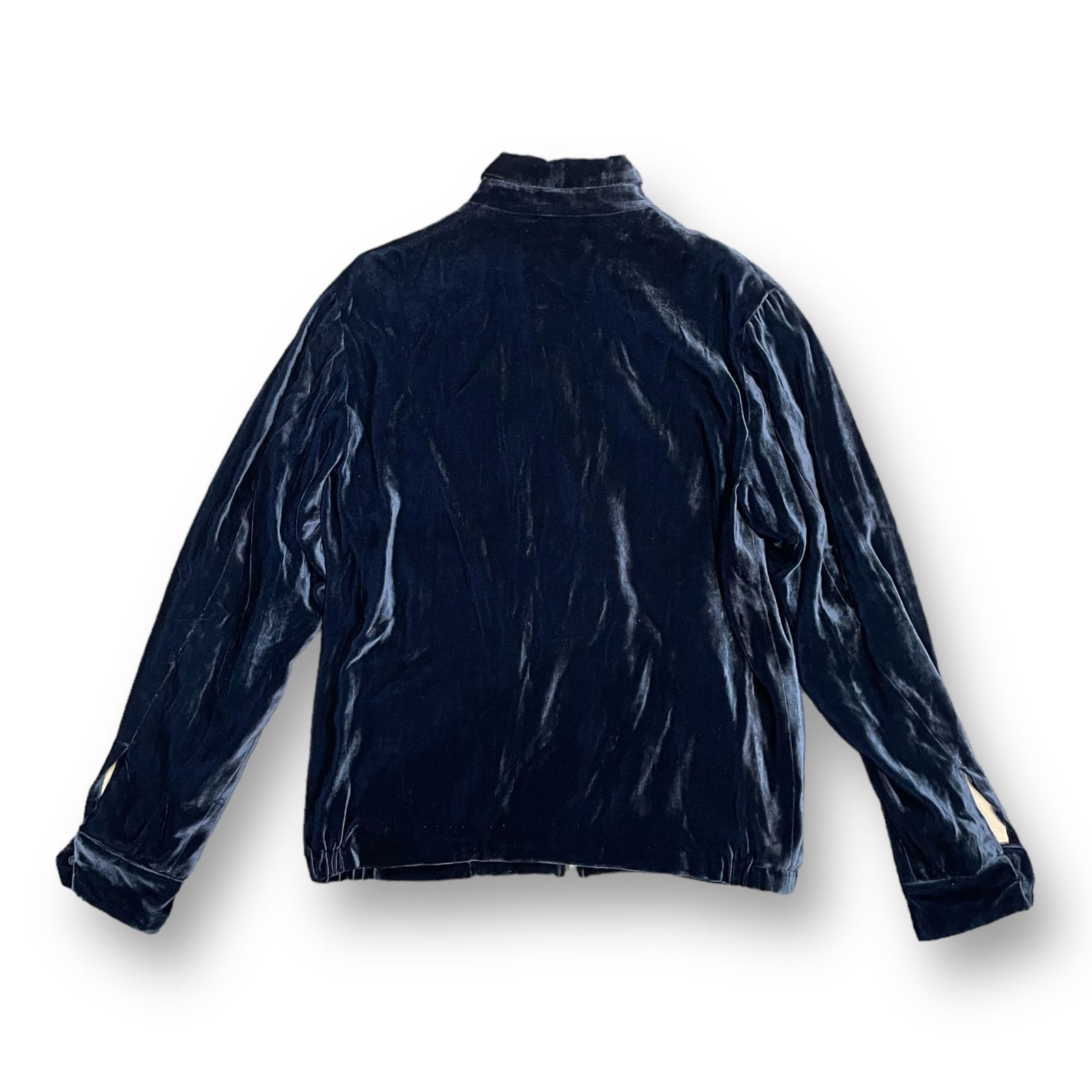 7×7 16AW VELVET JACKET ベルベット ジップ ジャケット ベロア