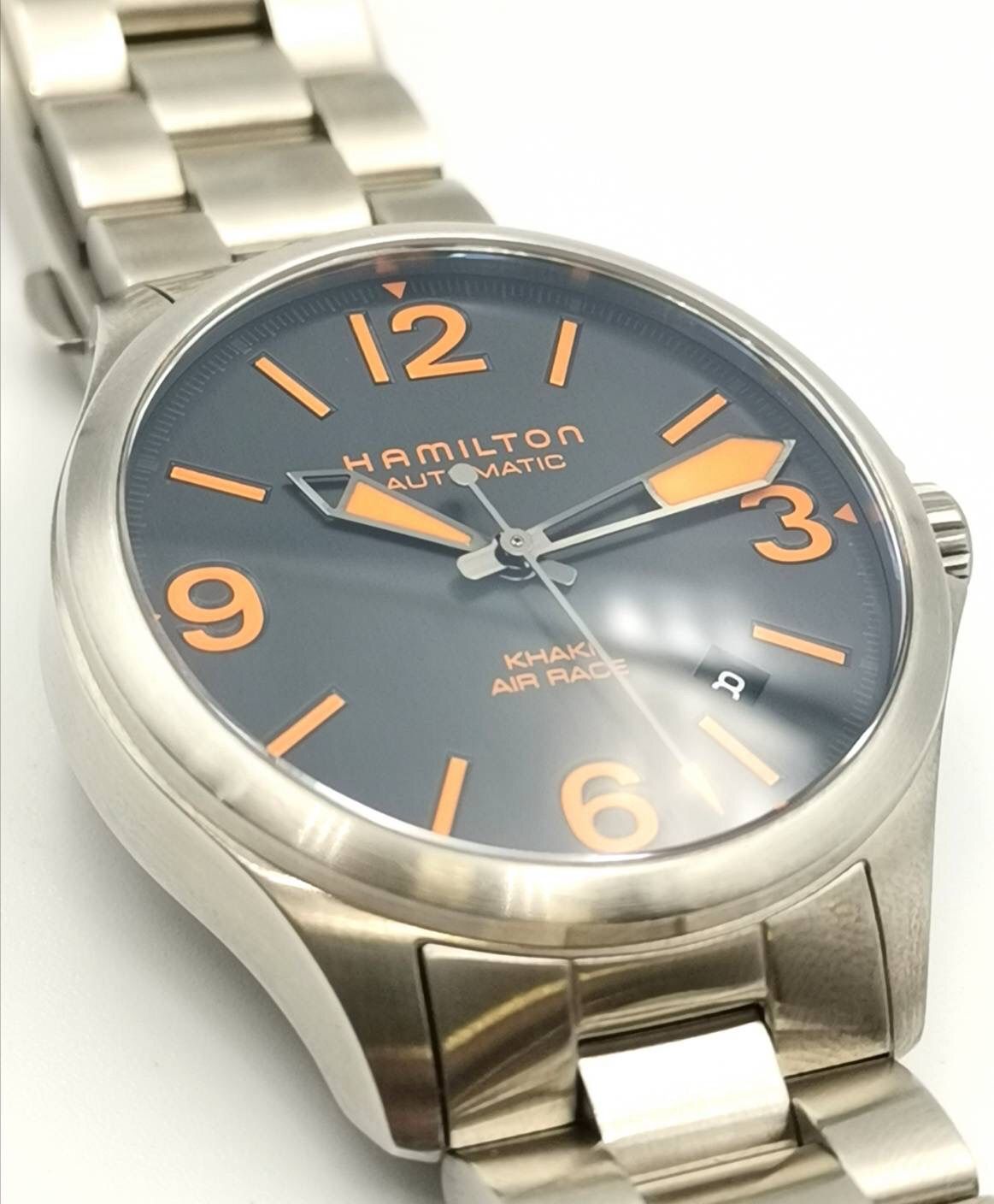 HAMILTON ハミルトン H762350 カーキ エアレース 時計 美品 - メルカリ