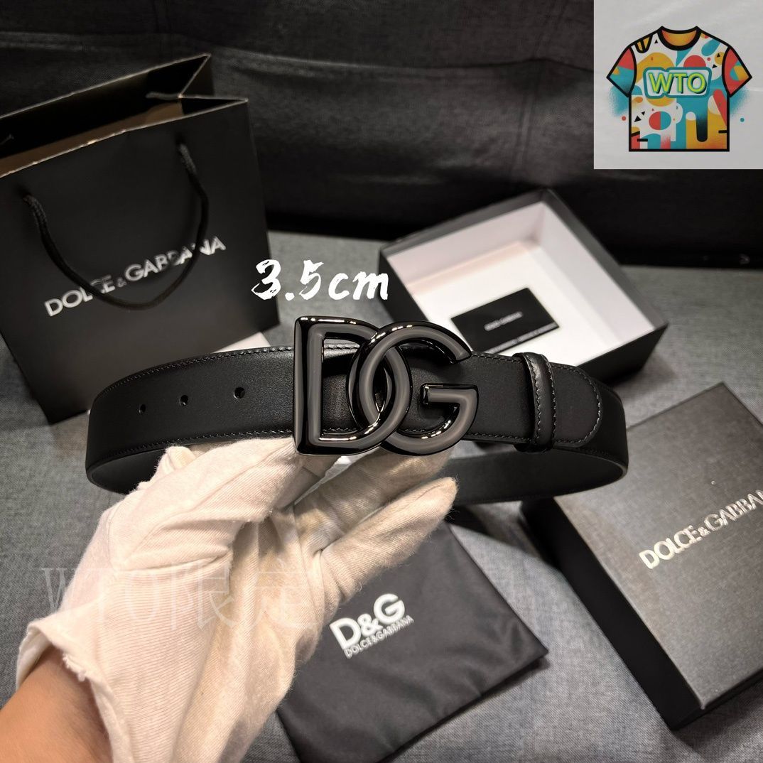 今日特価】Dolce & Gabbana ドルチェ & ガッバーナ レザーベルト