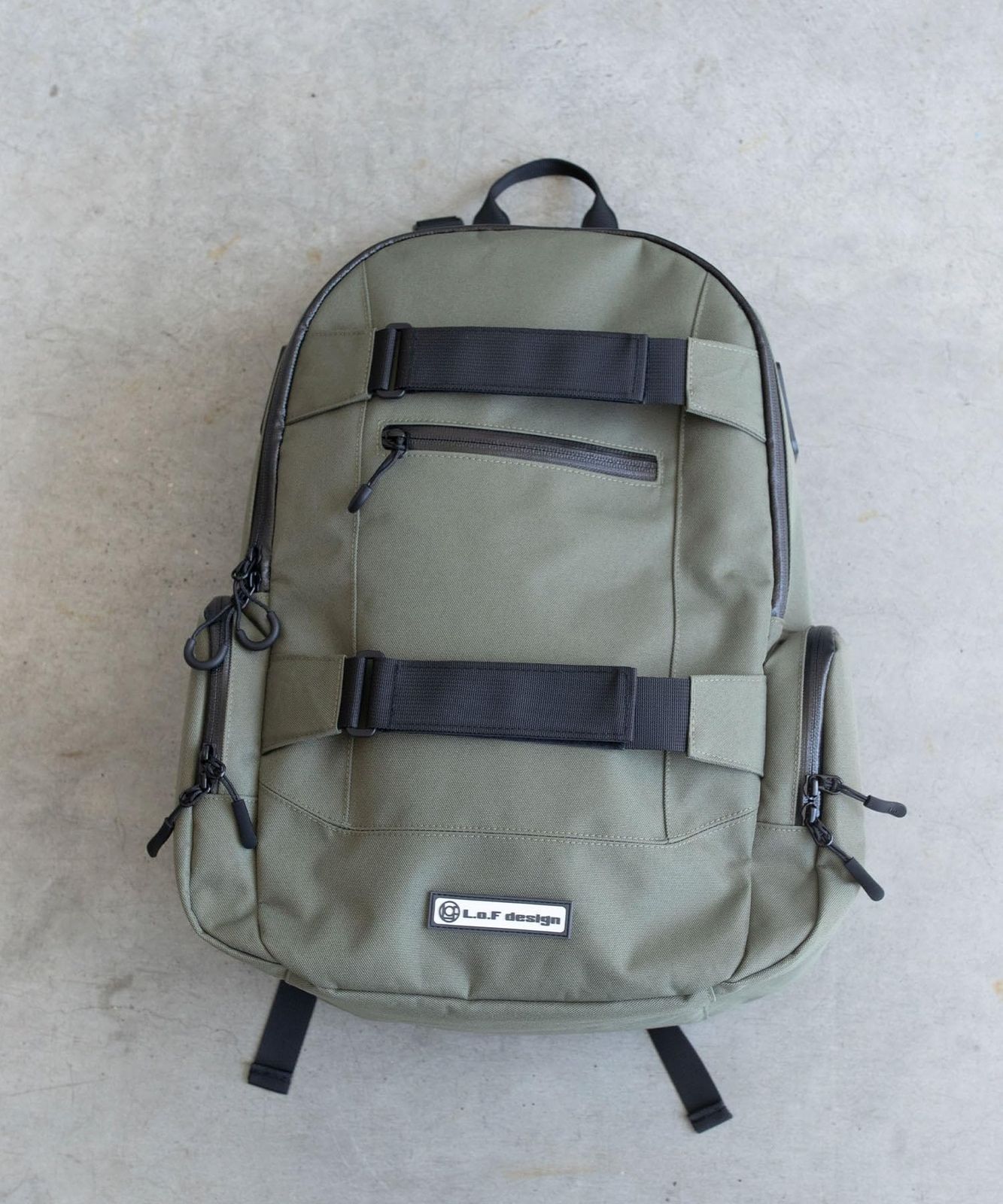 キウ フィッシングバックパック2 FISHING BACKPACK 2 防水 撥水 ユニセックス メンズ レディース 男女兼用 釣り リュック 大容量 22L PCポケット ペットボトル アウトドア ブラック LOF06-900