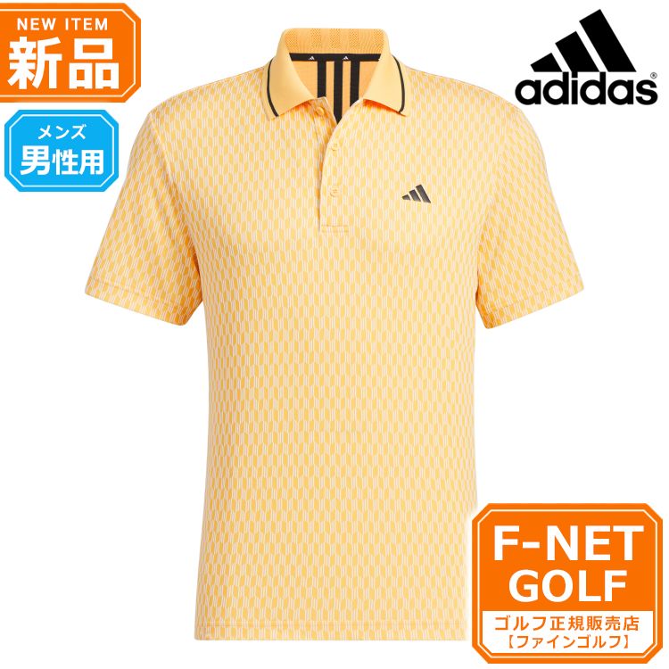 新品 【セミスパーク】春 夏 モデル adidas アディダス ゴルフウェア IEY58 ULT365 バックメッシュ グラフィック ポロシャツ [吸汗速乾] （メンズ）☆