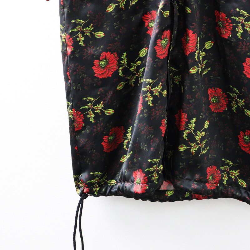 美品✨タオコムデギャルソン　フラワー ジャガード　コート　AD2022　S　希少 AD2022 2022AW タオ コムデギャルソン TAO COMME des GARCONS フラワー