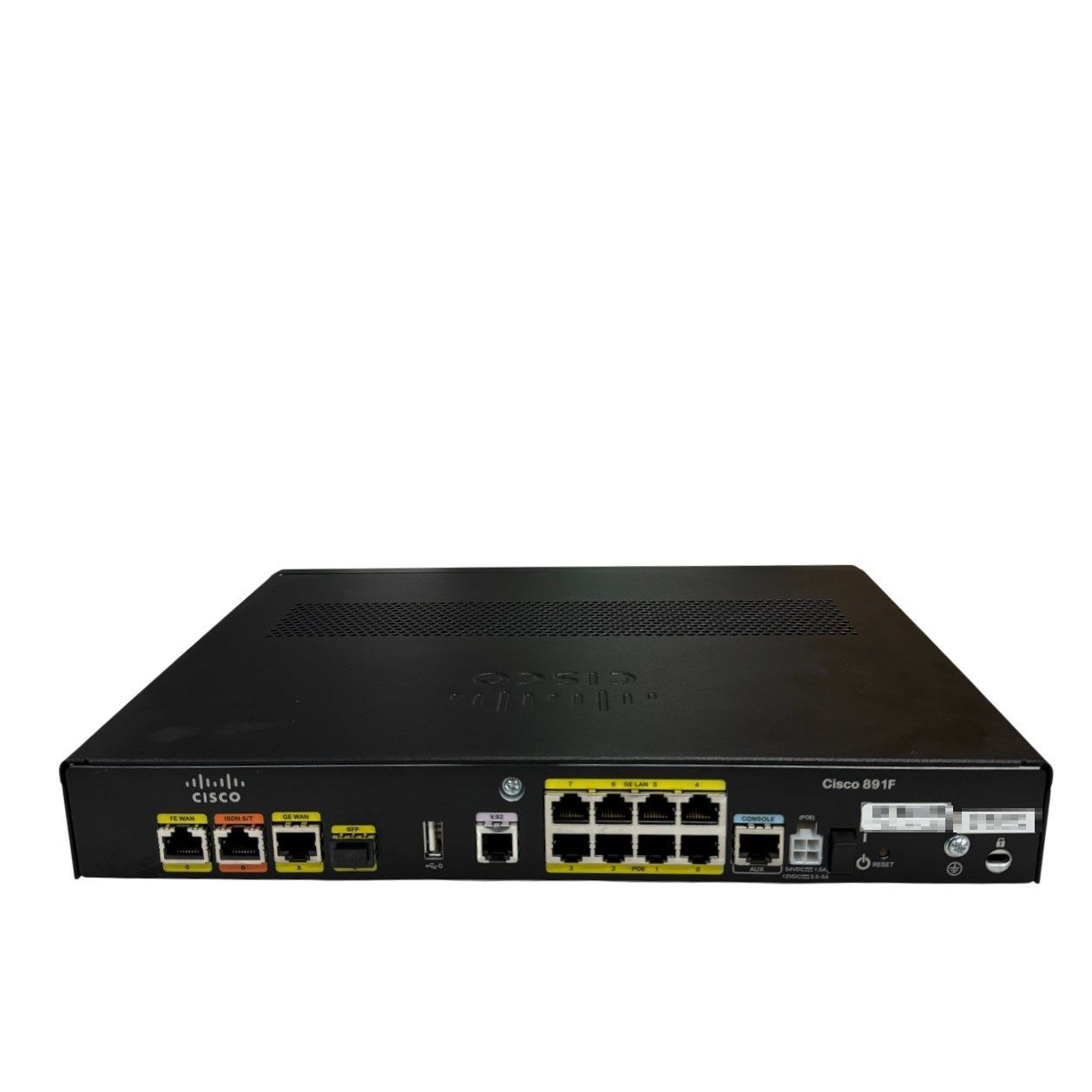 CISCO C891FJ-K9 サービス統合型ルーター ACアダプタ付き - メルカリ