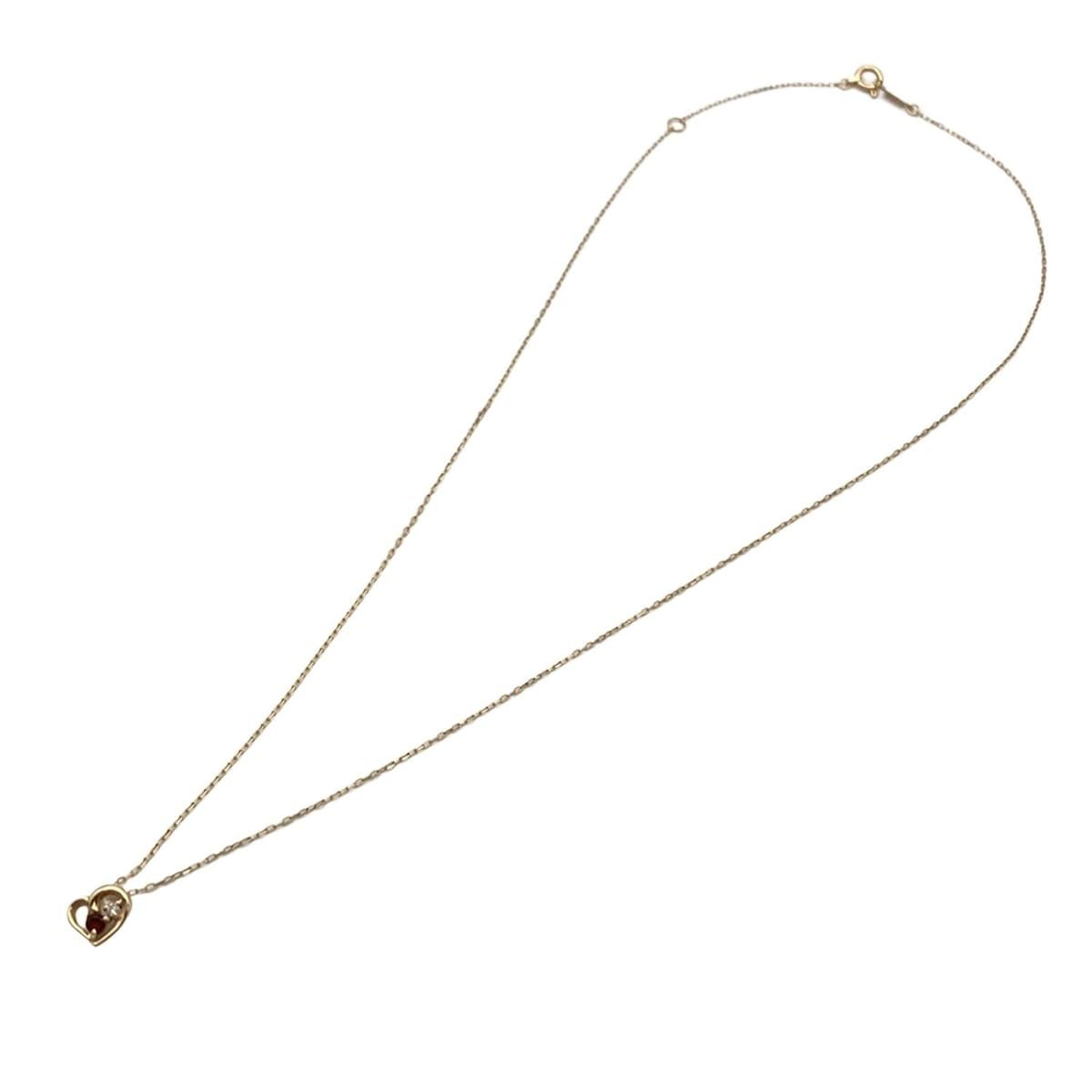 canal4℃(カナルヨンドシー) ネックレス美品 - K10PG