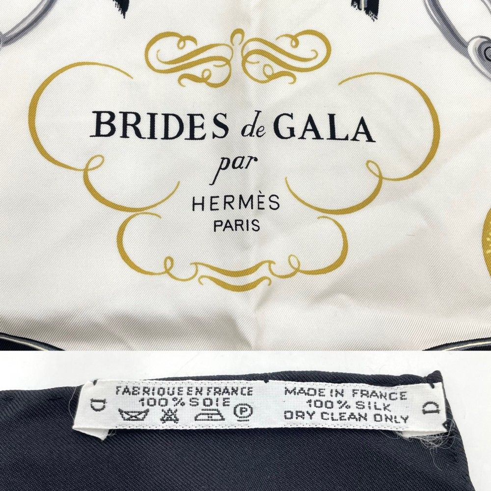 エルメス スカーフ レディース カレ90 BRIDES de GALA 式典用馬