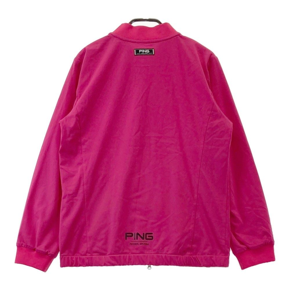 サイズ：L PING ピン 2022年 裏メッシュ ジップジャケット  ピンク系 [240101447395] ゴルフウェア レディース ストスト 楽天市場】PING ピン 2022年モデル 裏メッシュ ジップジャケット