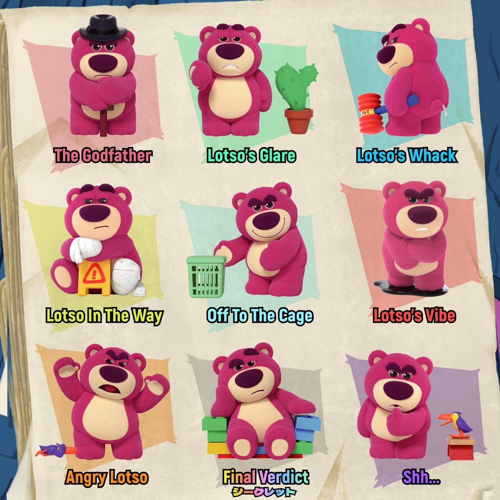 新着商品 52TOYS x TOY STORY：LOTSO 「ロッツォ：チャーミング