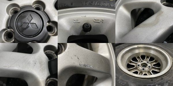 BS BLIZZAK DM-V2 175/80R15】スタッドレス【三菱 パジェロミニ 純正