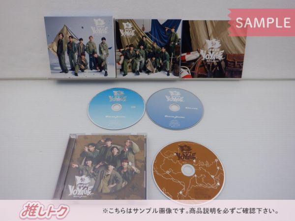 なにわ男子 CD 3点セット BON BON VOYAGE 初回限定盤1(CD+BD)/2