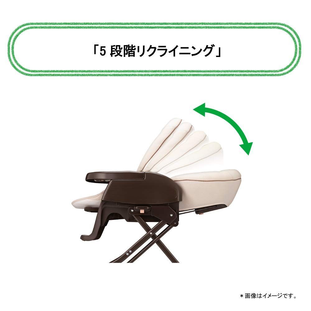 新着商品 グレー 手動スウィングタイプ 0か月~4歳頃まで エレファントラブ 2109079 ユラリズム ハイローチェア Aprica アップリカ