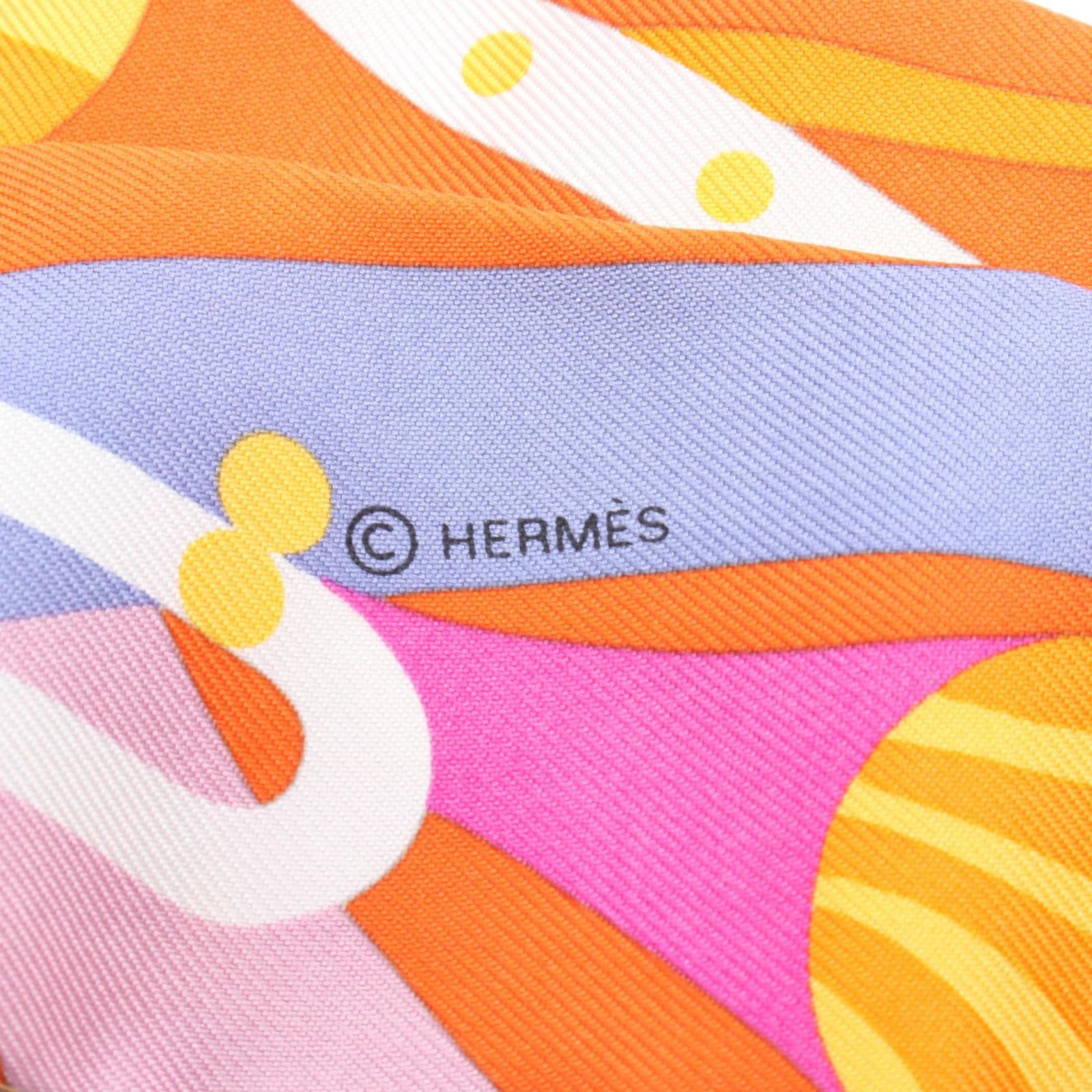HERMES エルメス ツイリー Parade en Fanfare スカーフ