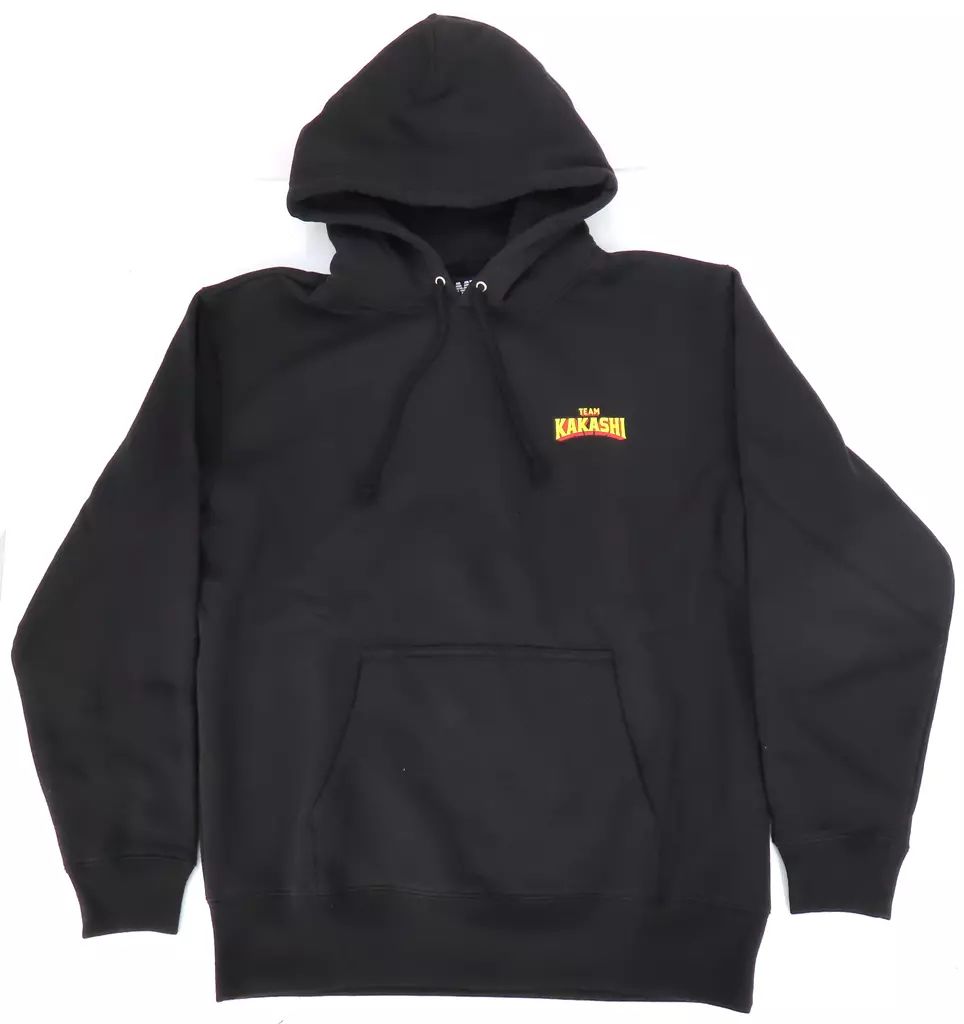 【】アウターウェア カカシ班 プルオーバー(パーカー) ブラック Lサイズ 「NARUTO-ナルト-×MADE IN WORLD」