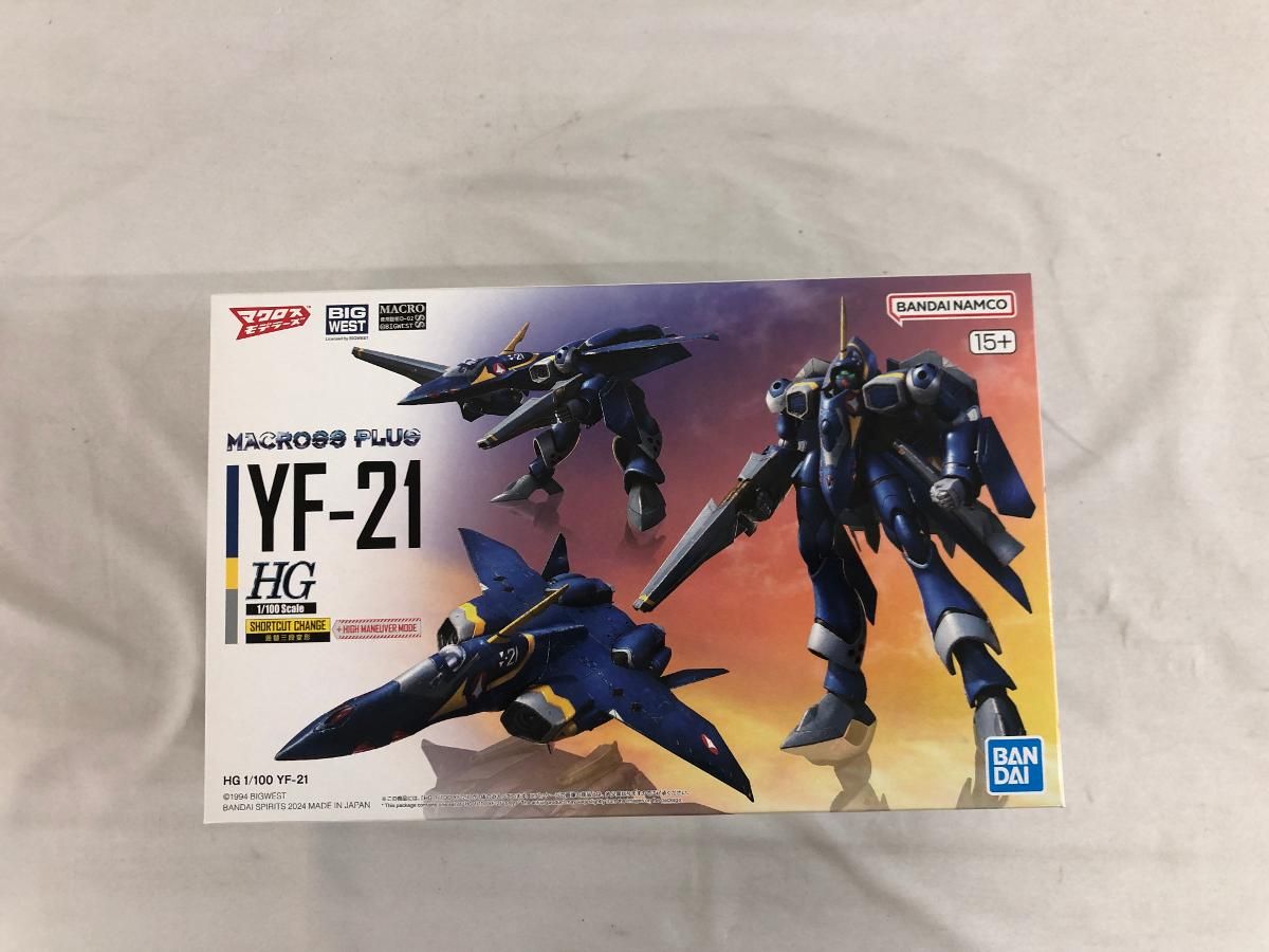 未開封】1/100 HG YF-21 マクロスプラス - メルカリ