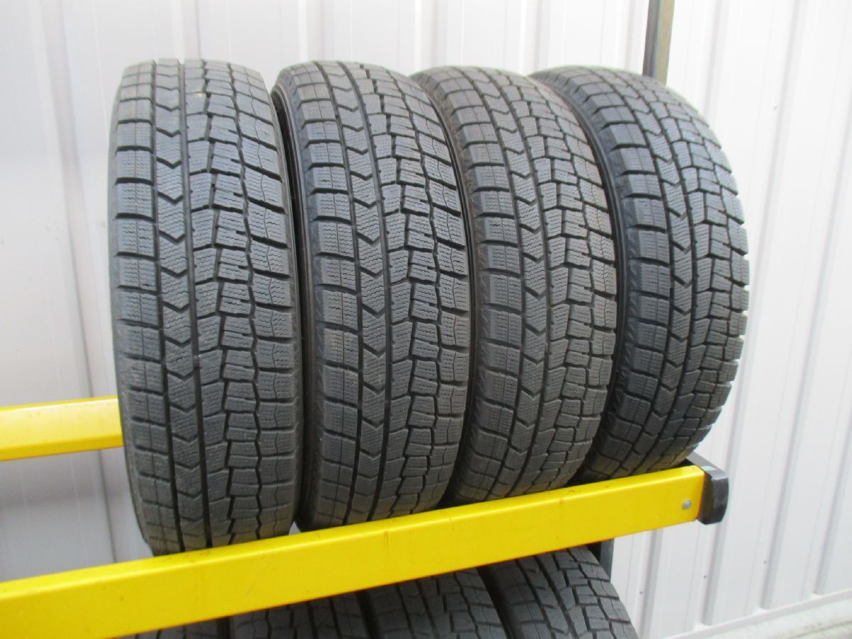 165 65R15 81Q ダンロップ WINTER MAXX WM02 スタッドレス 4本 T60270812 インボイス領収書発行