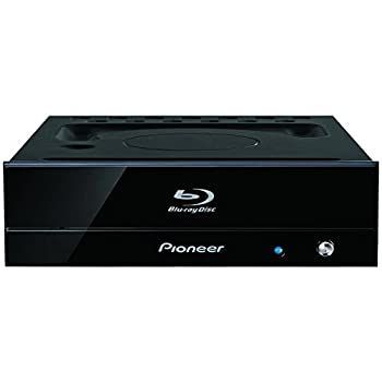 Pioneer パイオニア BD-R 16倍速書込み 特殊塗装ブラック筐体 ハードコートパネル ハニカム構造 BDXL対応 BD DVD CDライター ピアノブラック BDR