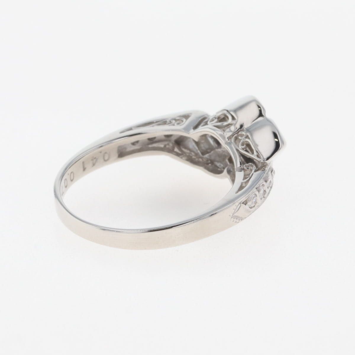 ルビー♡11号【ノワールドプーペ】K18 ミル ゴールドリング