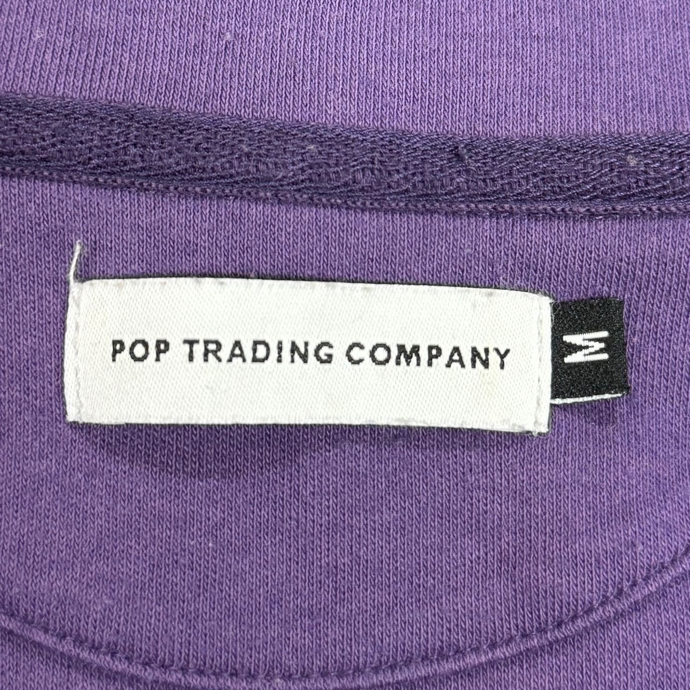 POP TRADING COMPANY ハーフジップ ライト スウェット プルオーバー 