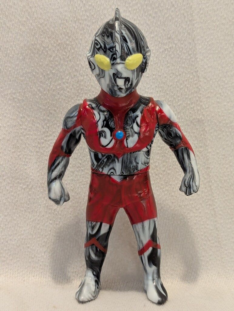 マックストイ ミニソフビ怪獣倉庫シリーズ ウルトラマン マーブル白黒 未開封 マックストイ ミニソフビ怪獣倉庫シリーズ ウルトラマン