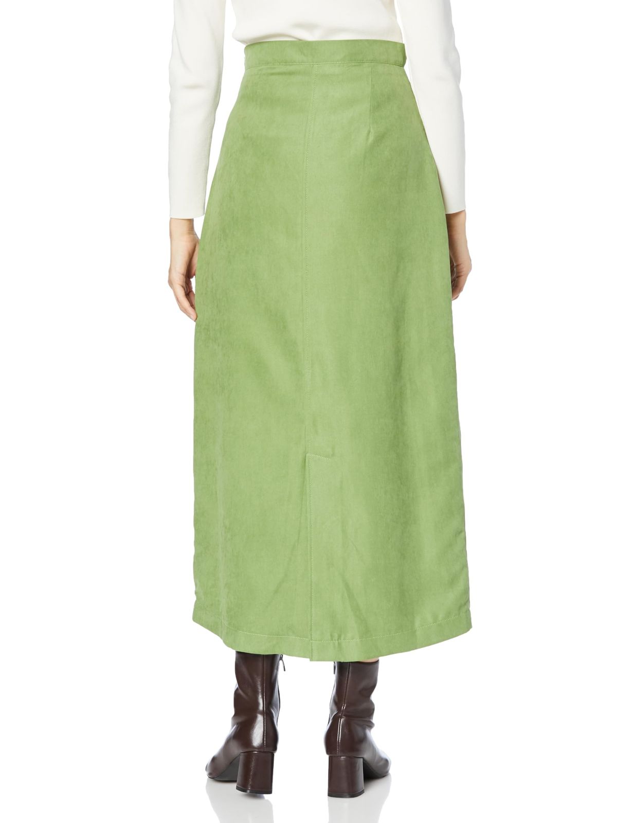 エヌナチュラルビューティーベーシック スカート ハイウエストピーチロングタイトスカート S Size Line レディース 166-3220854