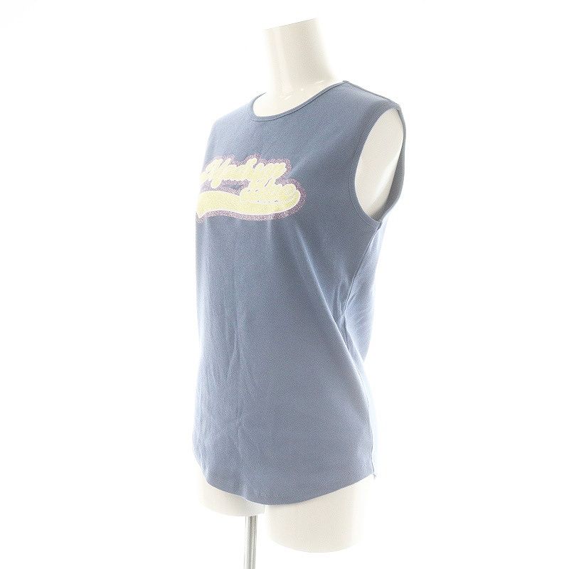マディソンブルー MADISONBLUE 24SS GLITTER LOGO TANK タンク