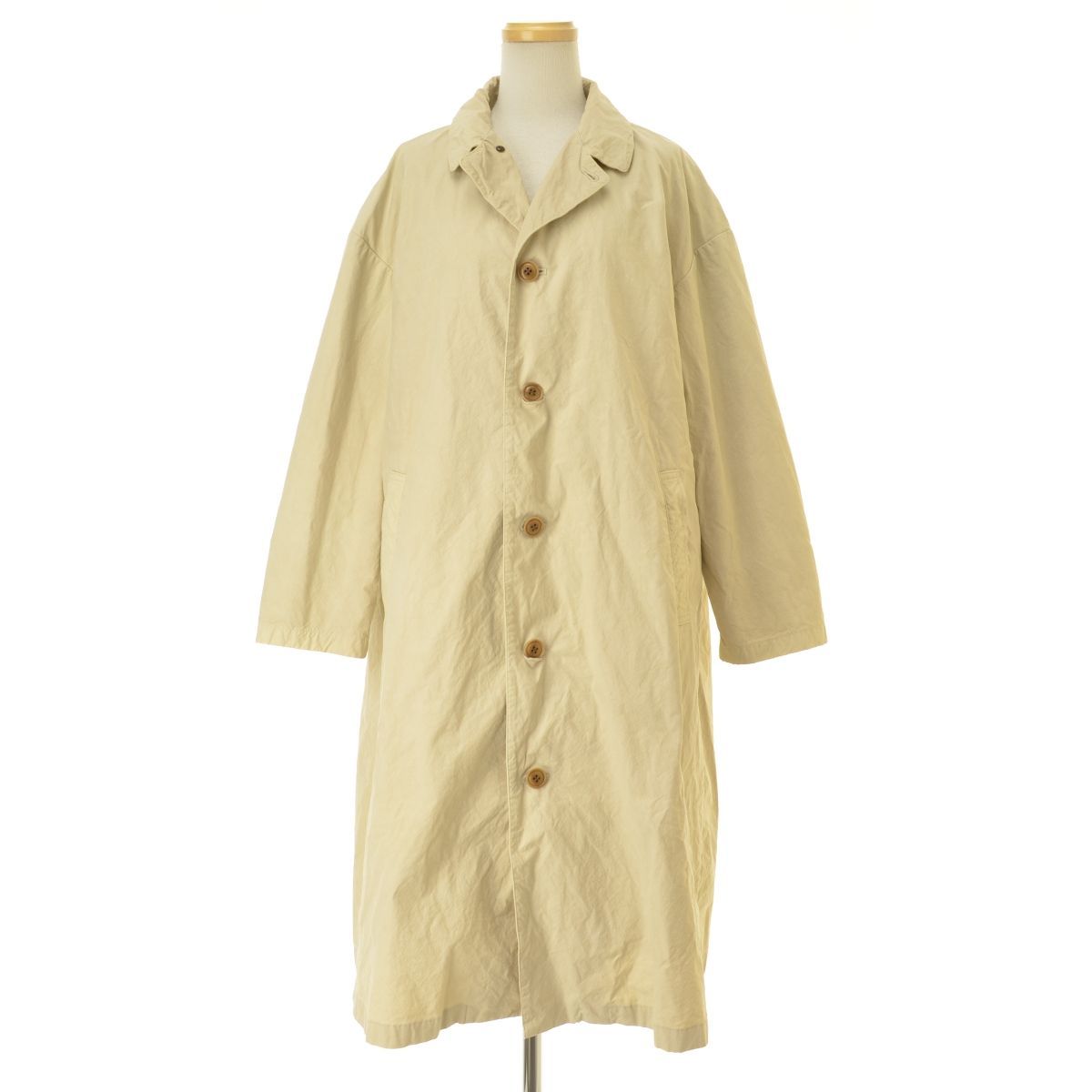 nest robe ネストローブ　スーピマコットンステンカラーコート　未使用 RECOMMEND】スーピマコットン ステンカラーコート | ONLINE SHOP