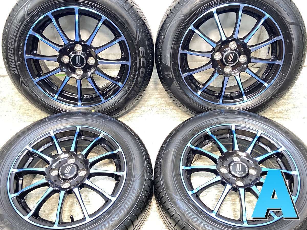 175|65R15 ブリヂストン エコピア NH200C LYZER 15x5.5 45 100-4穴 タイヤ サマータイヤ ホイールセット 4本セット s15250508903