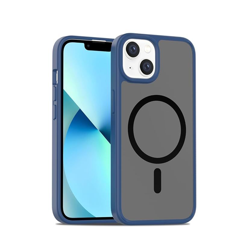iPhone 13 128GB ブルー&MagSafe対応13クリアケース 新品 在庫処分特価 純正 iPhone13 Pro クリアケース MagSafe対応