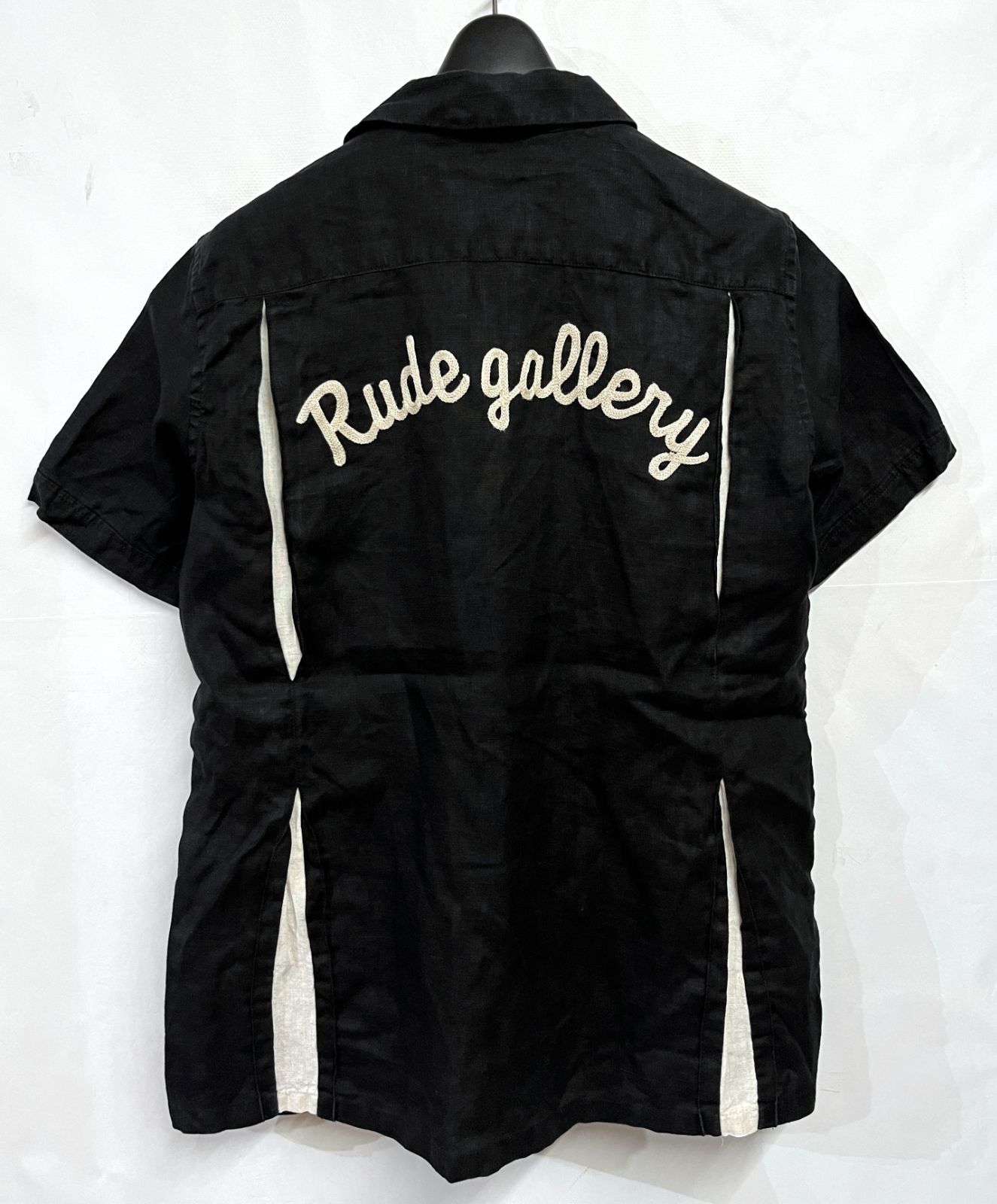 RUDE GALLERY｜ルードギャラリー リネン 半袖 オープンカラー