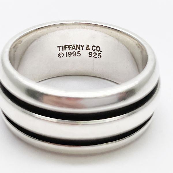 TIFFANY\u0026Co. グルーブド ダブルライン リング・指輪 SV925