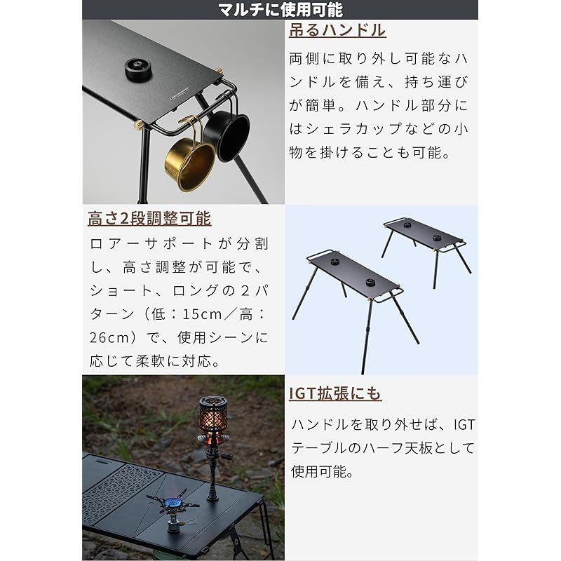 一体型シングルバーナー